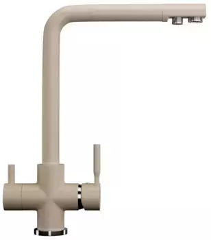Смеситель для кухни с подключением к фильтру Ulgran бежевый U-016-328