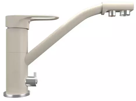 Смеситель для кухни с подключением к фильтру Ulgran лен UQ-010-02