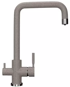 Смеситель для кухни с подключением к фильтру Ulgran песочный U-019-302