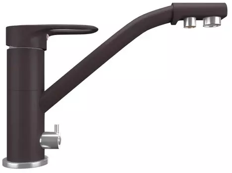 Смеситель для кухни с подключением к фильтру Ulgran трюфель UQ-010-06