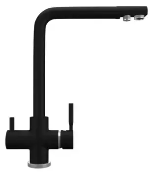 Смеситель для кухни с подключением к фильтру Ulgran уголь UQ-016-07