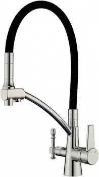 Смеситель для кухни с подключением к фильтру Zorg Sanitary ZR 338-6 YF SATIN