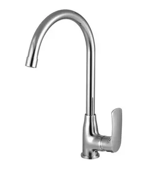 Смеситель для кухни с высоким поворотным изливом Lemark Plus Shape LM1705C