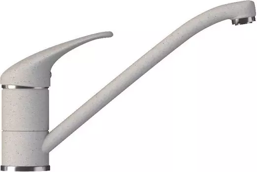 Смеситель для кухни серый Polygran Низкий 726316