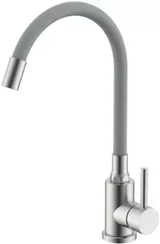 Смеситель для кухни Splenka S201.4407.05 с гибким изливом, сатин