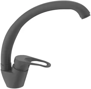 Смеситель для кухни Splenka S202.41.07 серый матовый