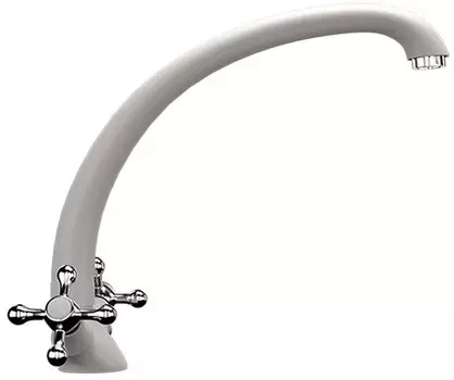 Смеситель для кухни Ulgran белый U-013-331