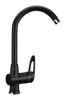 Смеситель для кухни Ulgran черный U-006-308