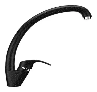 Смеситель для кухни Ulgran черный U-007-308