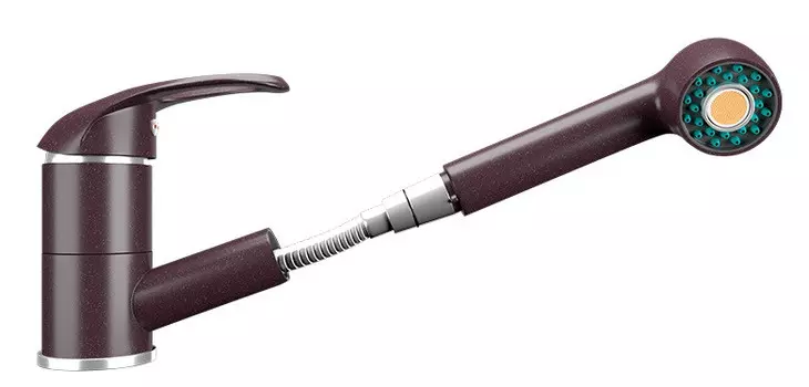 Смеситель для кухни Ulgran шоколад U-002-345