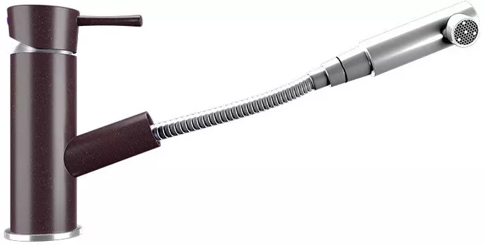 Смеситель для кухни Ulgran шоколад U-009-345