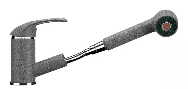 Смеситель для кухни Ulgran темно-серый U-002-309