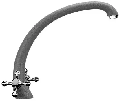 Смеситель для кухни Ulgran темно-серый U-013-309