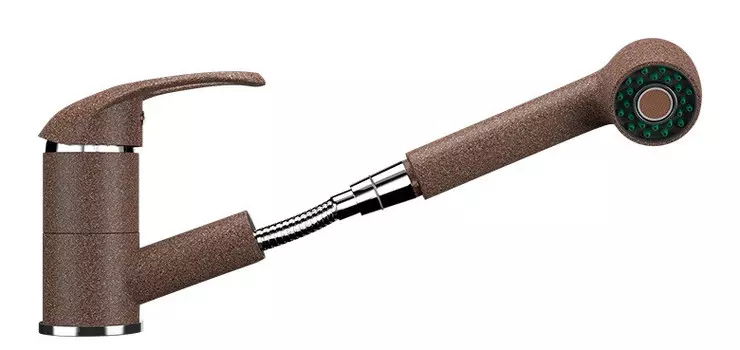 Смеситель для кухни Ulgran терракот U-002-307