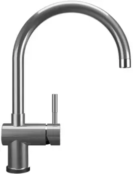 Смеситель для кухни Ulgran U-021-304 нержавеющая сталь