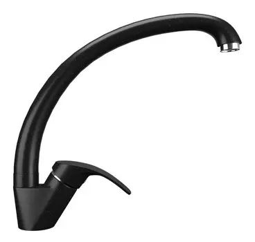 Смеситель для кухни Ulgran ультра-черный U-007-344