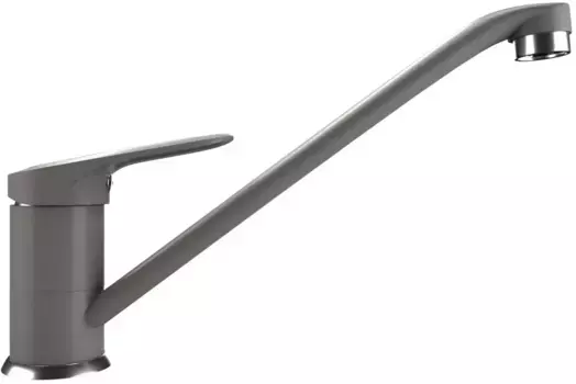 Смеситель для кухни Ulgran UQ-004-09 мокрый асфальт