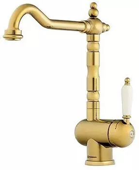 Смеситель для кухни золото Omoikiri Kyoto-G OKY-G-35