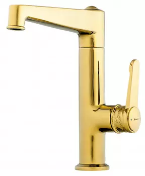 Смеситель для кухни золото Omoikiri Yamagata-G