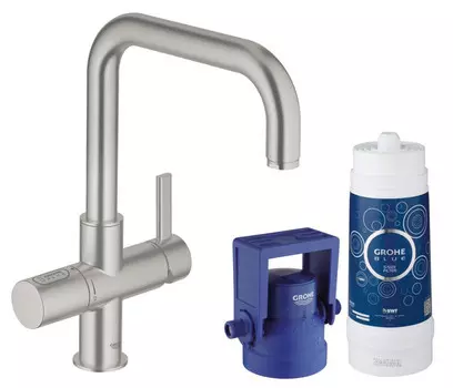 Смеситель для мойки с функцией очистки водопроводной воды Grohe Blue Pure 31299DC1
