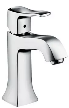 Смеситель для раковины 100 с донным клапаном Hansgrohe Metris Classic 31075000