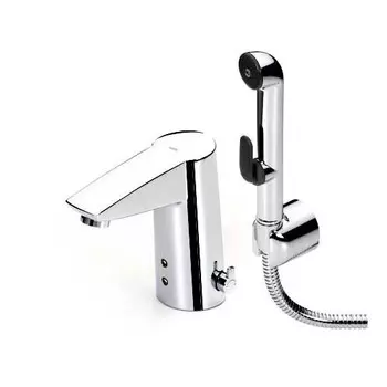 Смеситель для раковины бесконтактный с гигиеническим душем Oras Cubista 2816F