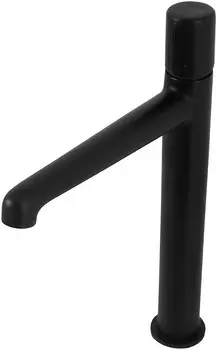 Смеситель для раковины без донного клапана BelBagno Uno UNO-LMC-NERO-W0