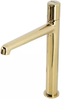 Смеситель для раковины без донного клапана BelBagno Uno UNO-LMC-ORO-W0