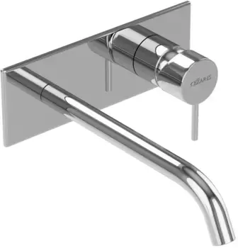 Смеситель для раковины без донного клапана Cezares Leaf LEAF-BLI1-L-01-W0