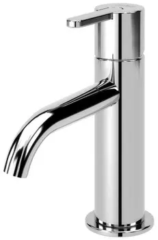 Смеситель для раковины без донного клапана Cezares LEAF-LSM2-01-W0