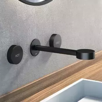 Смеситель для раковины без донного клапана Cisal Slim SM01351040