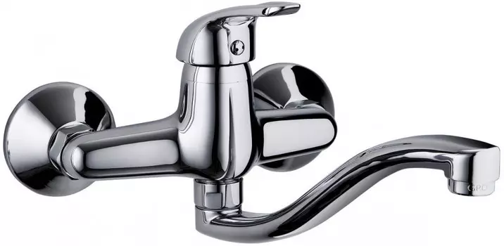 Смеситель для раковины без донного клапана GPD Adrio MAL120