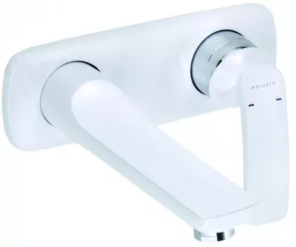 Смеситель для раковины без донного клапана Kludi Balance White 522469175