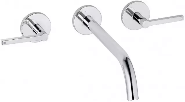 Смеситель для раковины без донного клапана Kludi Nova Fonte Puristic 201460515