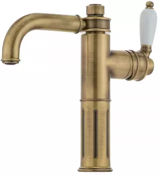 Смеситель для раковины без донного клапана Migliore Ermitage ML.ERM-7017.BI.BR