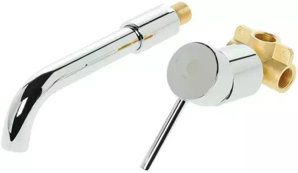 Смеситель для раковины без донного клапана Orange Karl M05-722cr