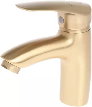 Смеситель для раковины без донного клапана Orange Alfi M18-021br