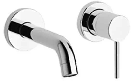 Смеситель для раковины без донного клапана Paini Cox 78CR208