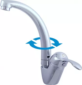 Смеситель для раковины без донного клапана Rav Slezak Labe L006.5/2