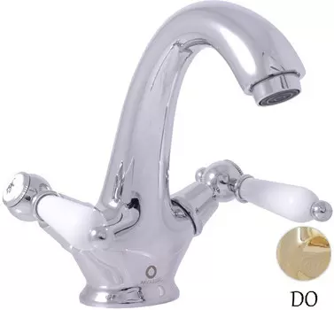 Смеситель для раковины без донного клапана Rav Slezak Morava Retro MK528.5Z