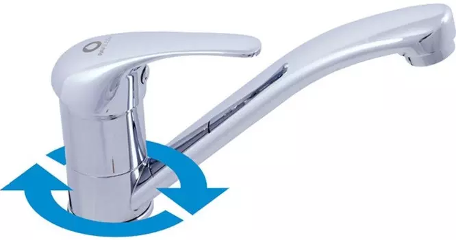 Смеситель для раковины без донного клапана Rav Slezak Sazava SA015.5