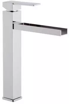 Смеситель для раковины без донного клапана Remer Qubika Cascata QC11L