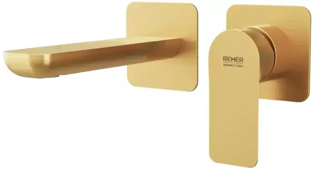 Смеситель для раковины без донного клапана Remer Infinity I15PBG