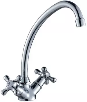 Смеситель для раковины без донного клапана Rossinka H H02-62