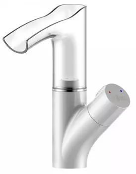 Смеситель для раковины без донного клапана Rossinka Z Z35-30W