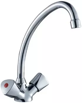 Смеситель для раковины без донного клапана Rossinka M M02-62