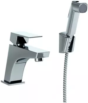 Смеситель для раковины без донного клапана с гигиеническим душем Paini Torre 98CR205/574