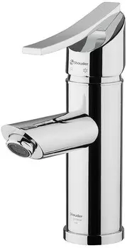 Смеситель для раковины без донного клапана Shouder Tenso 0090204