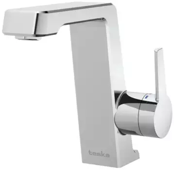 Смеситель для раковины без донного клапана Teska Thetis E5206