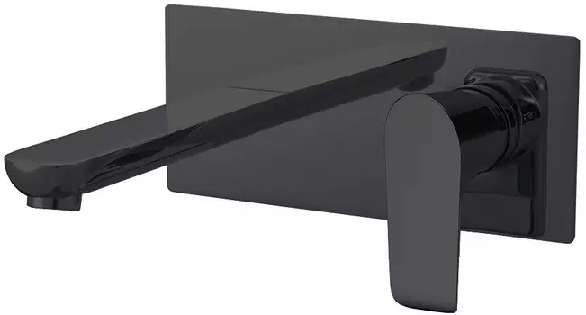 Смеситель для раковины без донного клапана Vincea Esse VBFW-1E1MB